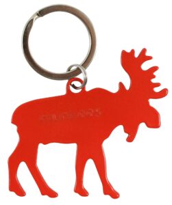 acecamp moose stainless steel bottle opener keychain