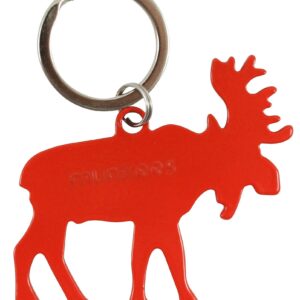 AceCamp Moose Stainless Steel Bottle Opener Keychain