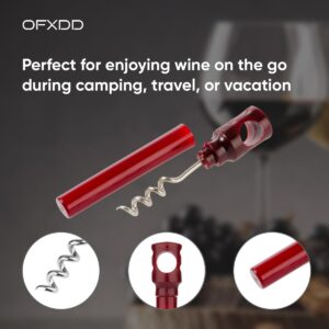Wine Bottle Opener - Pack of 24 - Pocket Size Corkscrew - Portable Travel Corkscrew