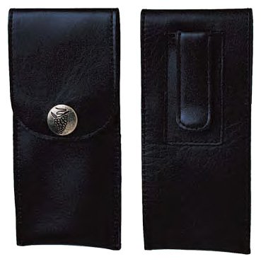 Leather Corkscrew Holster Case