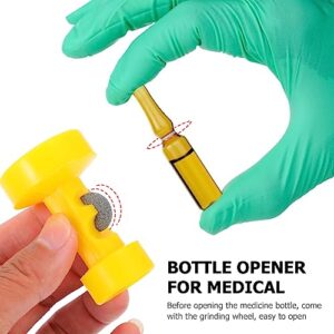 Scicalife 5pcs Ampoule Bottle Opener Ampule Breakers Cutting Device Glass Ampoule Cutter Accessory for Nurse Operation Labor- saving