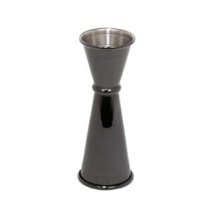 cocktail kingdom® japanese style jigger 1oz/2oz - gunmetal black