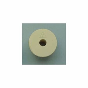 rubber stopper- size 7- drilled