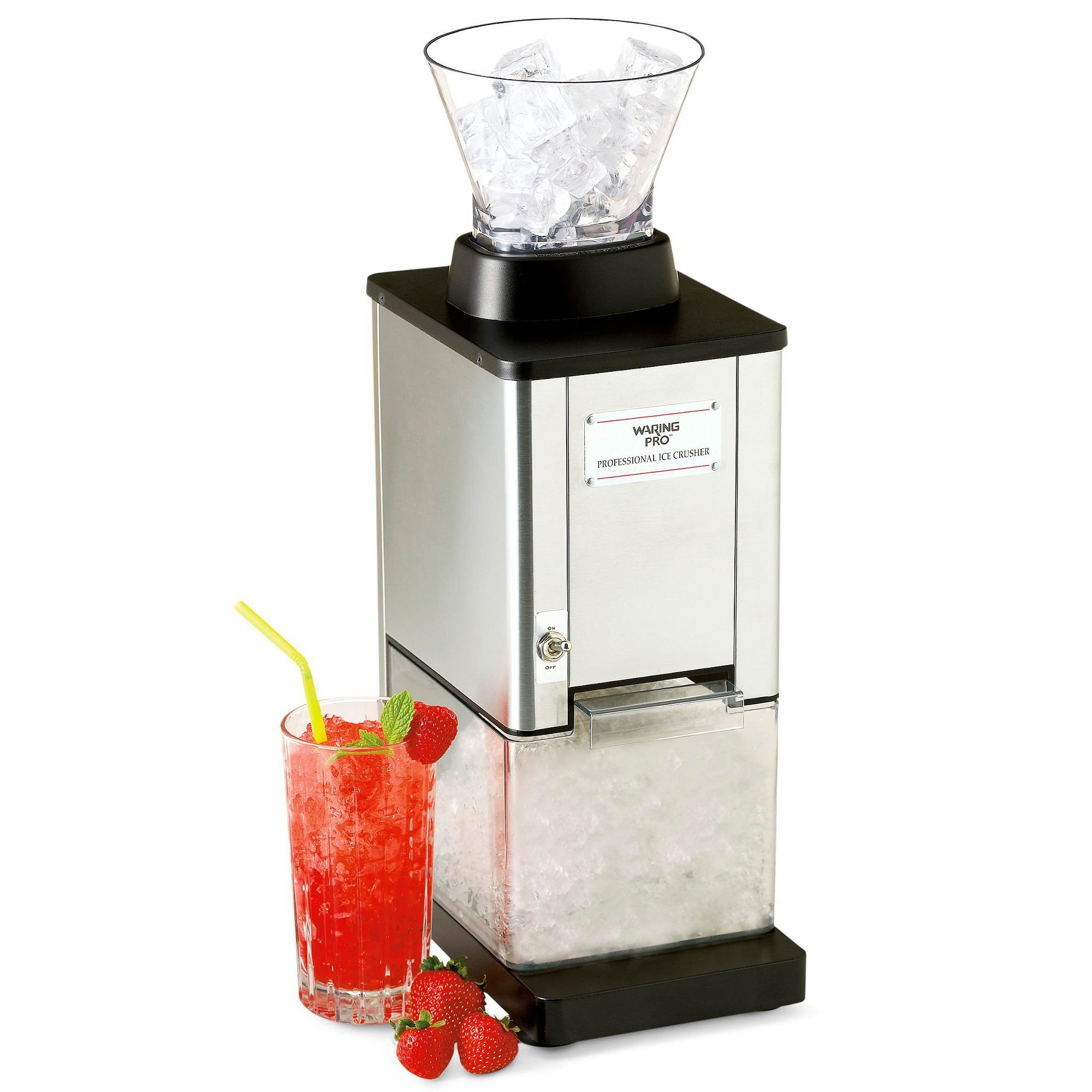 Waring Pro IC70 Professional Stainless Steel Large-Capacity Ice Crusher