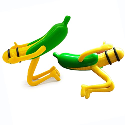 2 Pack Novelty Funny Corn Plastic Wine Bottle Stopper