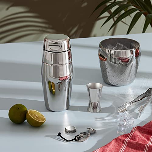 Alessi 17-3/4-Ounce Cocktail Shaker, Mirror Polish Finish