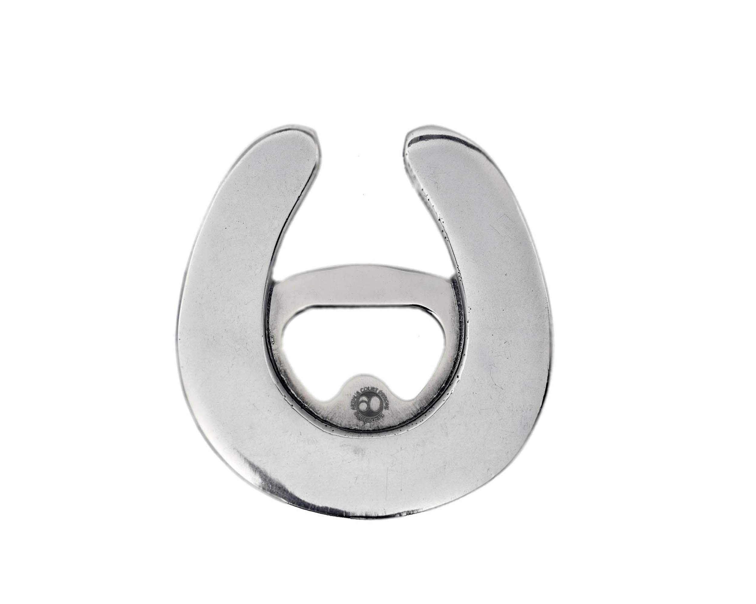 Arthur Court Designs Aluminum Western Lucky Horseshoe Bottle Opener 3 inch Long