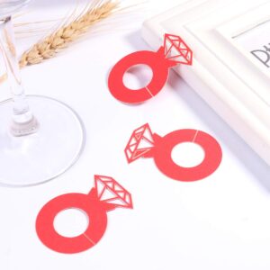 Amosfun 24pcs Festival Decors Glass Charms Glass Identifiers Wedding Drink Markers Drinking Glass Charms Markers Drinking Cup Markers Wine Charms Marker Wine Glass Card