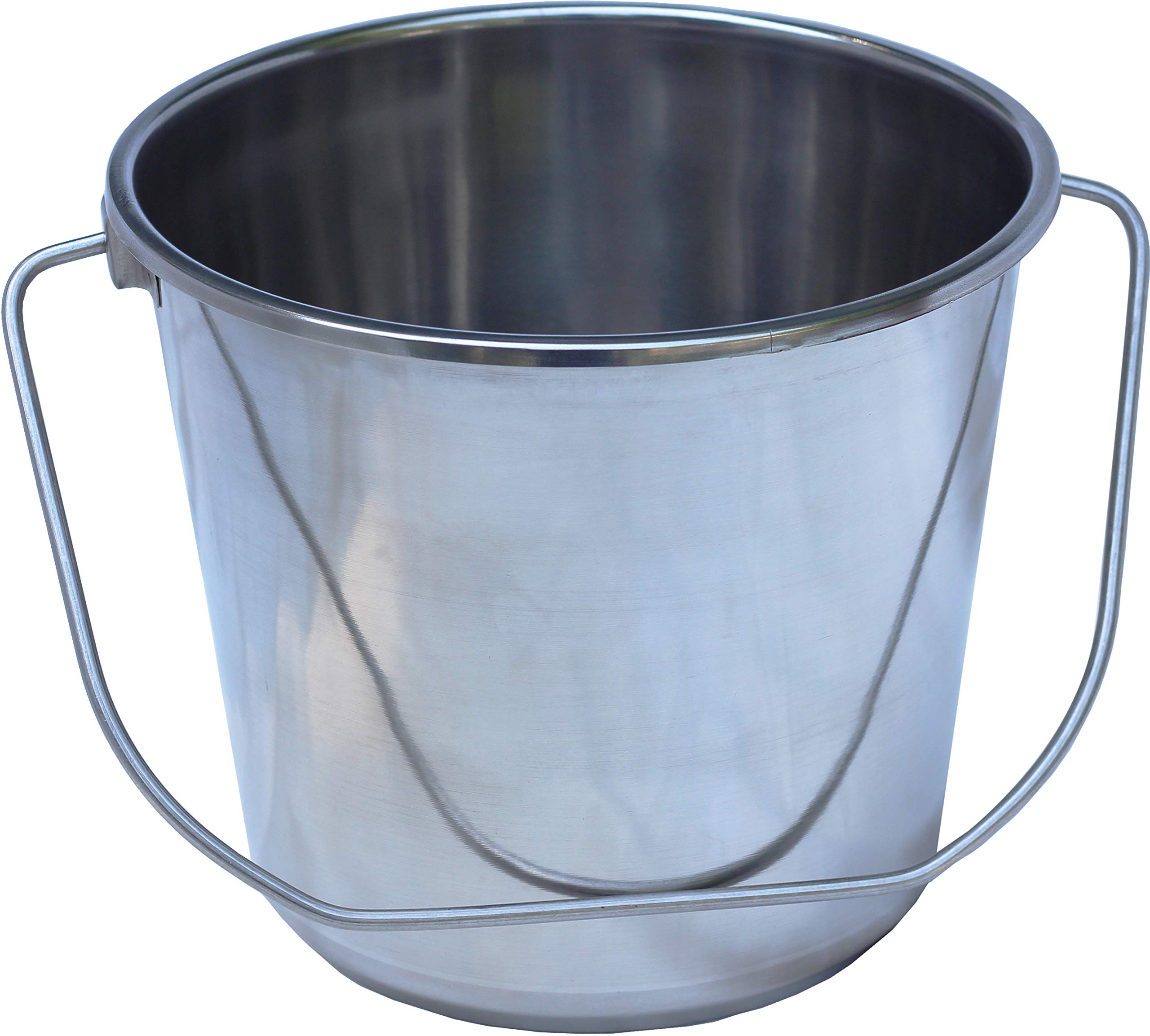 Stainless Steel Milk Bucket with Lid 14 Qt Dairy Pail