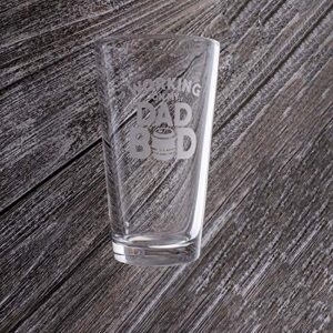 Dad Beer Glass & Bottle Opener Kit - Working on my Dad Bod Mug