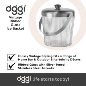 Oggi Ice Bucket, Stainless Steel