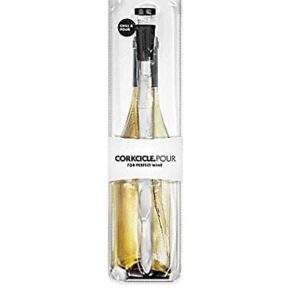 Corkcicle Pour 'Chill and Pour' Black Stem