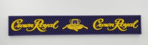 crown royal rail runner bar mat - purple and gold