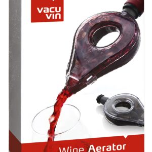 Vacu Vin Wine Aerator - Dark Gray - Enhance Your Wine's Flavor with the Innovative Vacu Vin Aerator