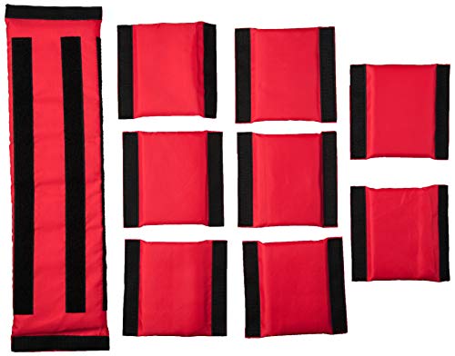 Barfly , Divider Set for M30931 Bag - 1 long, 8 short,Red