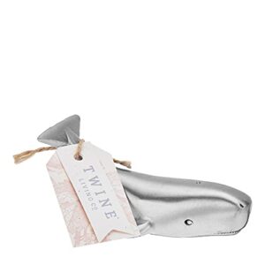 Twine Moby Whale Pewter Novelty Bottle Openers, Metallic