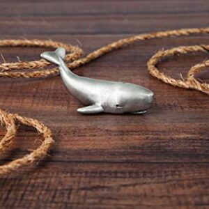 Twine Moby Whale Pewter Novelty Bottle Openers, Metallic