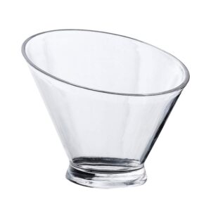 acrylic mixing and serving bowls plastic candy bowls small beer bottle drink cooler for weddings, buffet, offices