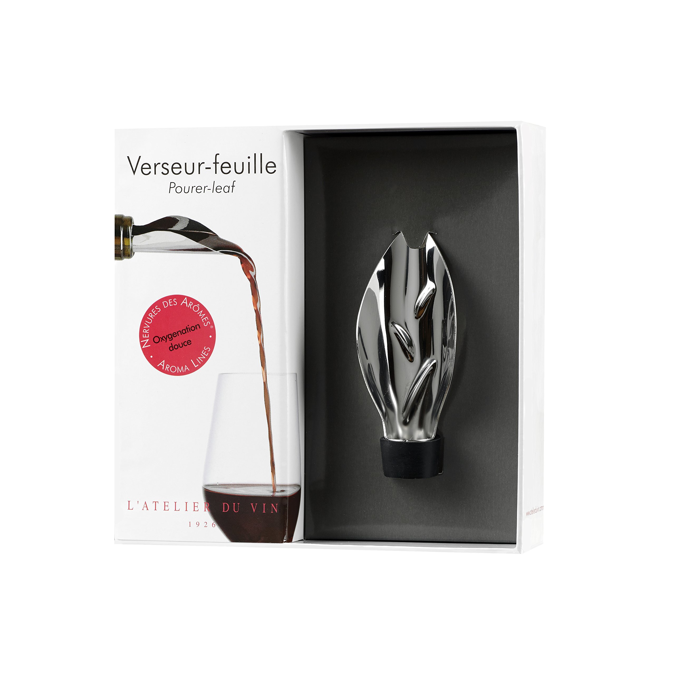 L'Atelier du Vin Wine Stainless Steel Leaf Pourer