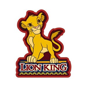 disney 26201 lion king-simba soft touch pvc magnet, standard, multi color