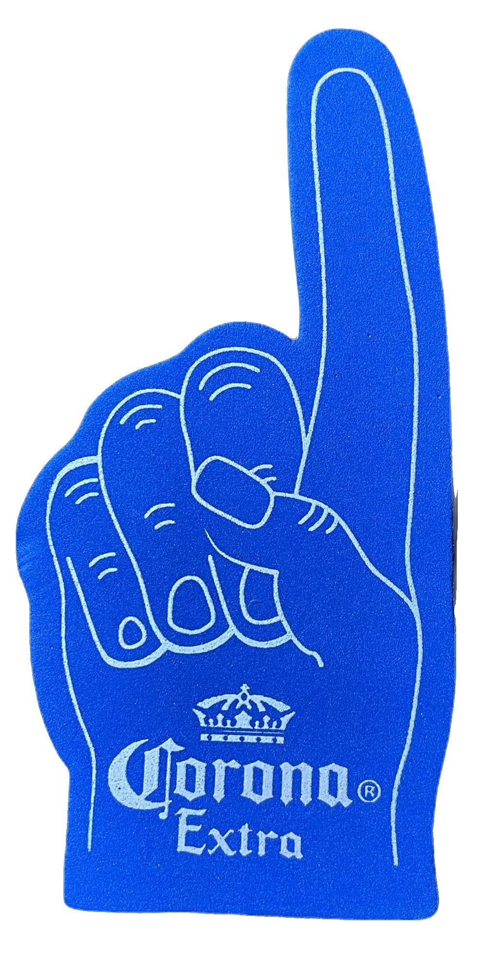 Corona Light Mini Foam Finger | Two Sided | 5" Long