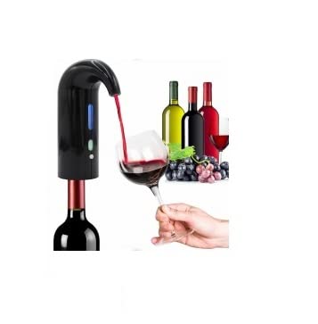 Electric Wine Aerator Gifts Electric Wine Pourer and Wine Dispenser Pump, Multi-Smart Automatic Filter Wine Dispenser with USB Rechargeable Great For Travel, Home and Bars