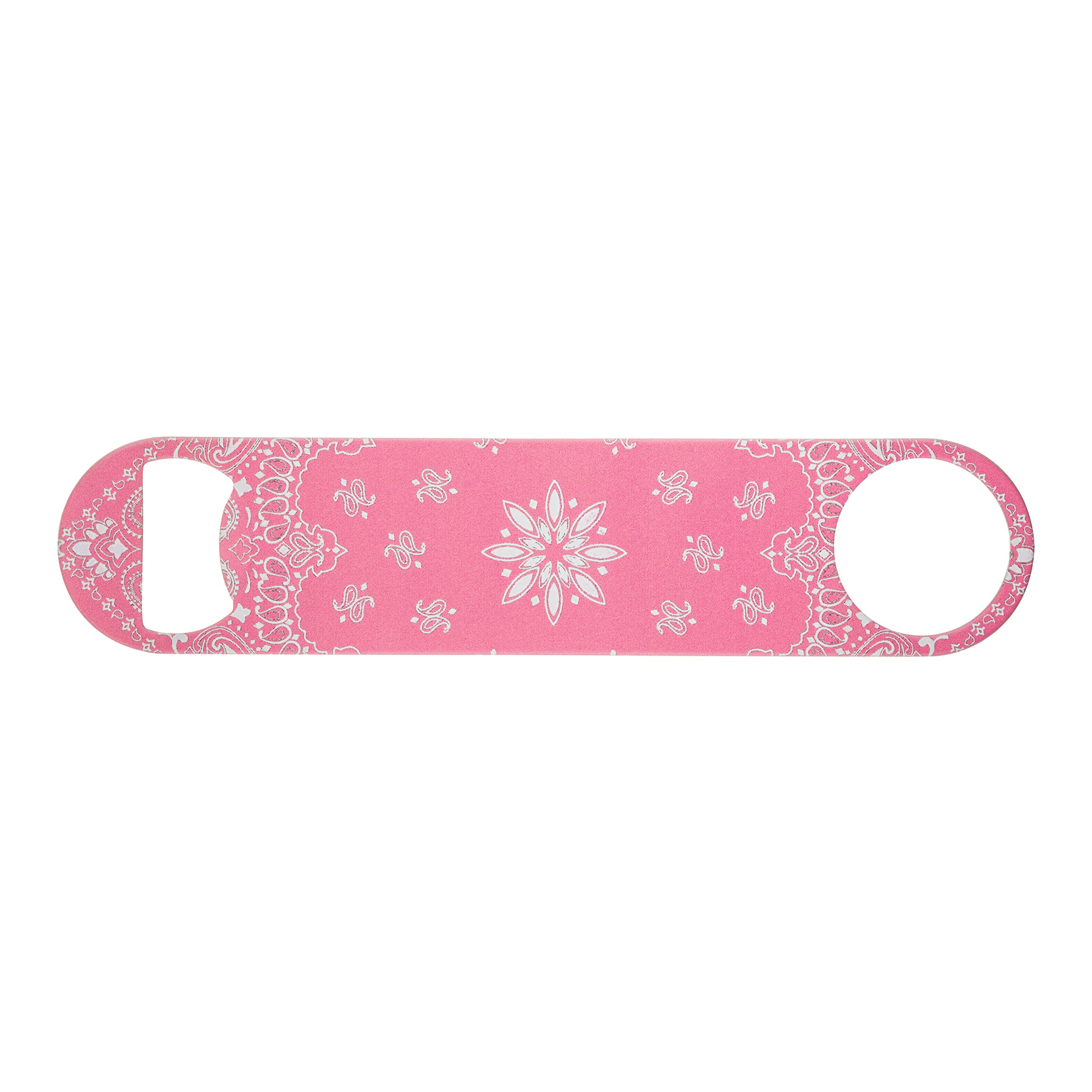 Pink Bandana Powder Coated Steel Bottle Opener