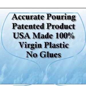 Precision Pour Measured Pourers With BUG & DUST FLAP 1-1/4 Oz"BLUE" Measured Pour. #1 Selling Brand- 10 Per Pack, Made entirely in the USA 1.25 oz