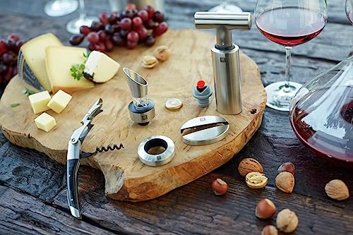 ZWILLING J.A. Henckels Sommelier Accessories 3-pc Wine Vacuum Pump & Stopper Set