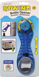shrockie rewind retractable bottle cap opener, 202, 1-piece, color will vary