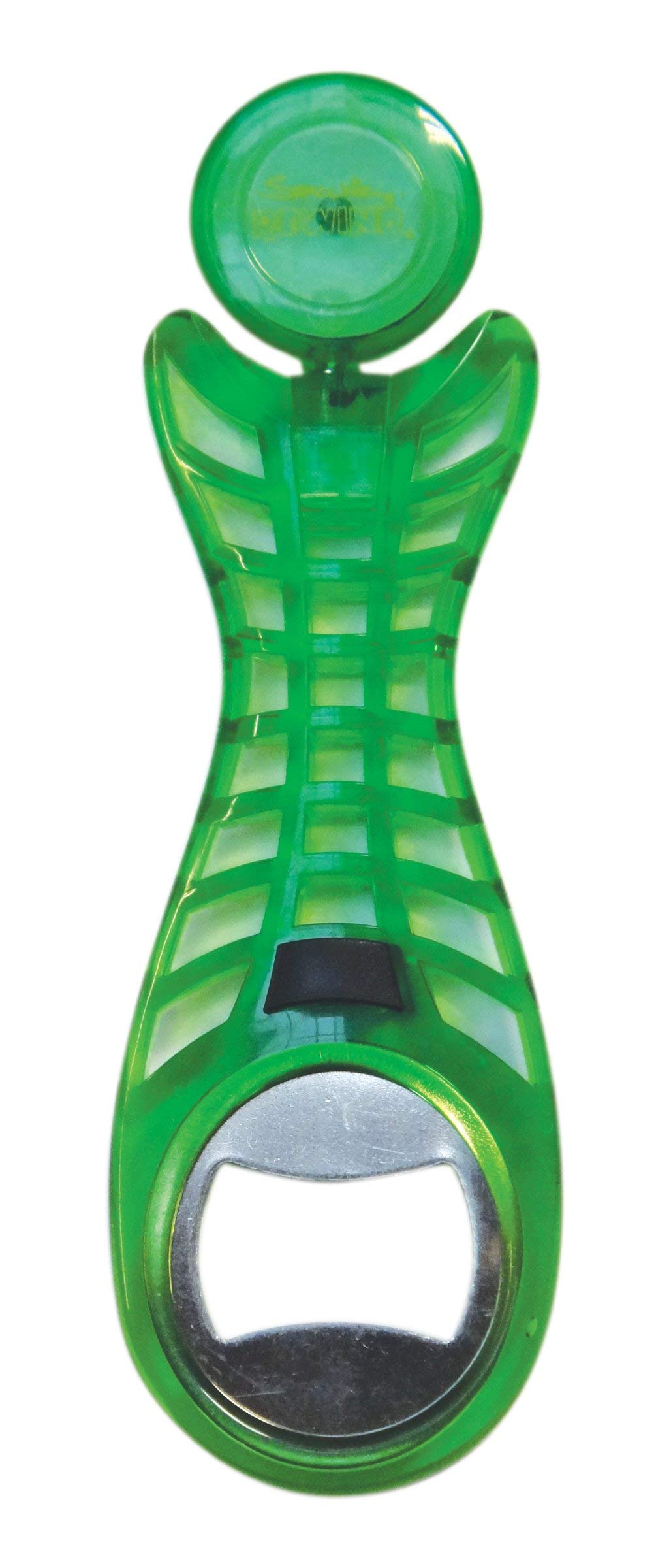 Shrockie Rewind Retractable Bottle Cap Opener, 202, 1-piece, Color will Vary