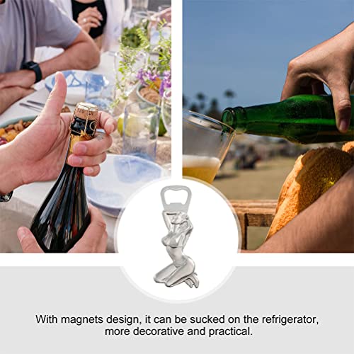 Cabilock Fridge Magnet Decoration Decorative Women Magnetic Bottle Opener Creative Fridge Magnet Beer Opener