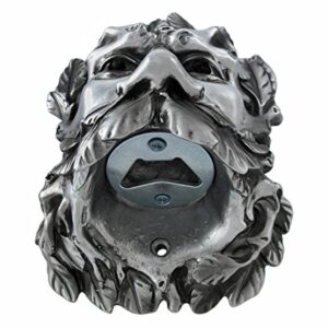 Bronze Finish Celtic Greenman Wall Mounted Bottle Opener