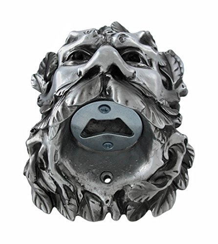 Bronze Finish Celtic Greenman Wall Mounted Bottle Opener