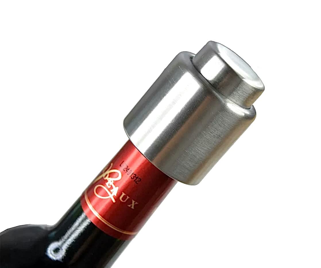 ODM Wine bottle stopper, Premium quality stainless steel, New unique design, Reusable & durable, accessories, Keeps 2X longer, preserver, Simple to use