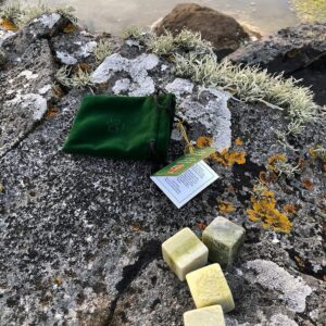 JC Walsh and Sons Whiskey Stones Set of 4 Irish Connemara Marble Chilling Rocks Reusable Ice Cubes Bourbon Stones Bar Accessories Gifts for Men