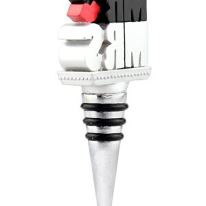 Top Shelf Mrs. Wine Stopper, 6.5", Multicolor