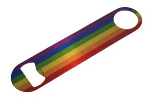 rainbow lgbt bottle opener makes a great gift gay lesbian pride flag