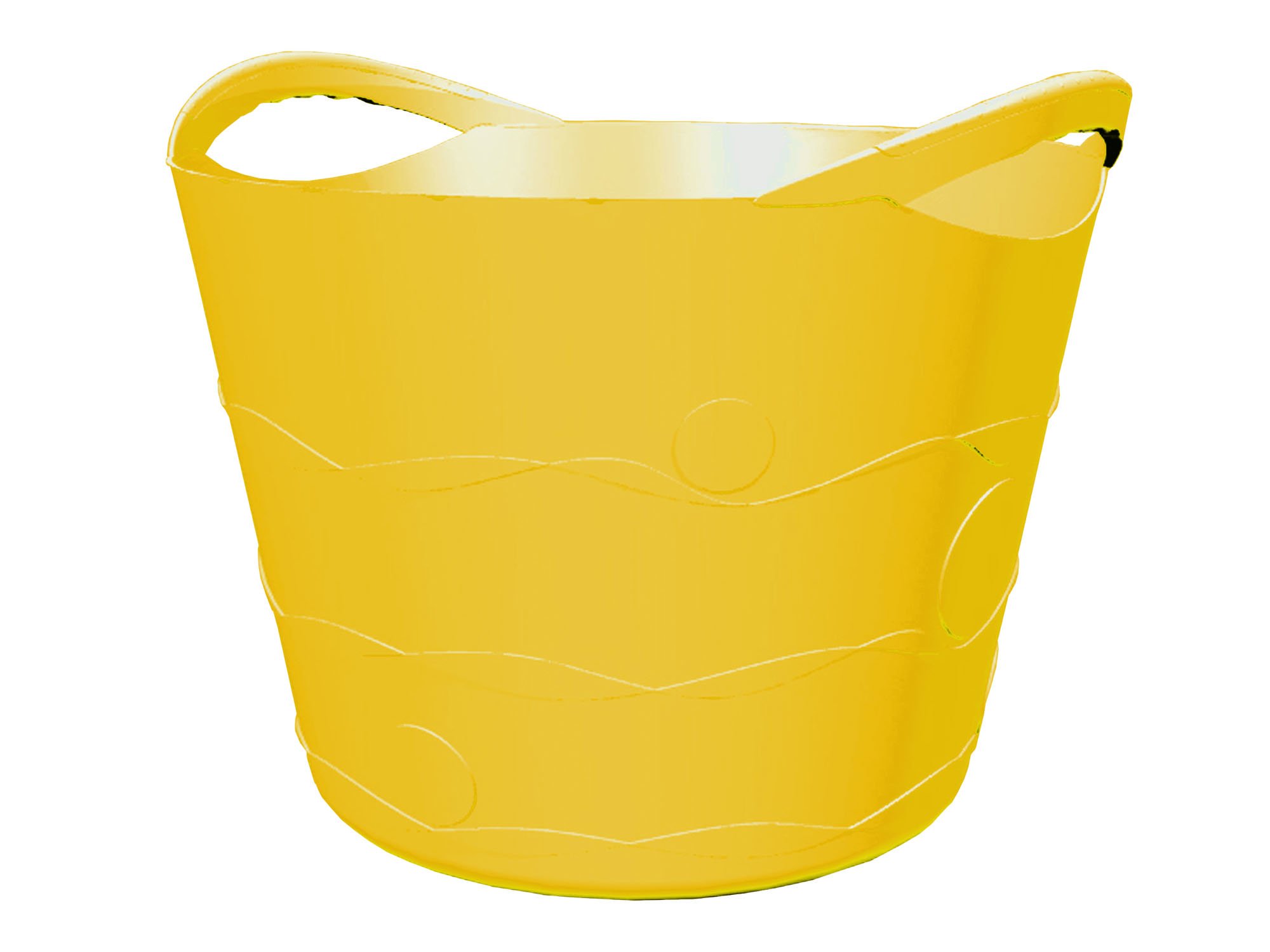 TuffTote Bucket, 3.5-Gallon, Sunflower