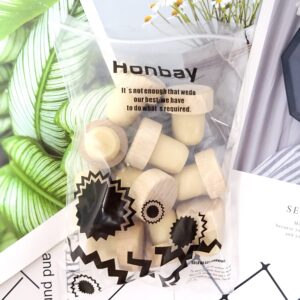 Honbay 10PCS Wine Stoppers Bottle Stoppers Wine Corks T-plug Corks Sealing Plug Bottle Cap