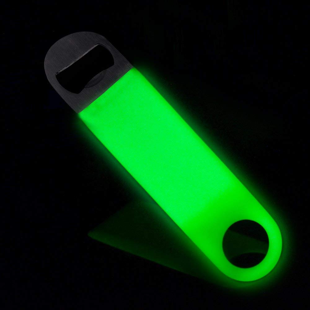 Personalized Custom Glow in the Dark Heavy Duty Bottle Opener, You Design.