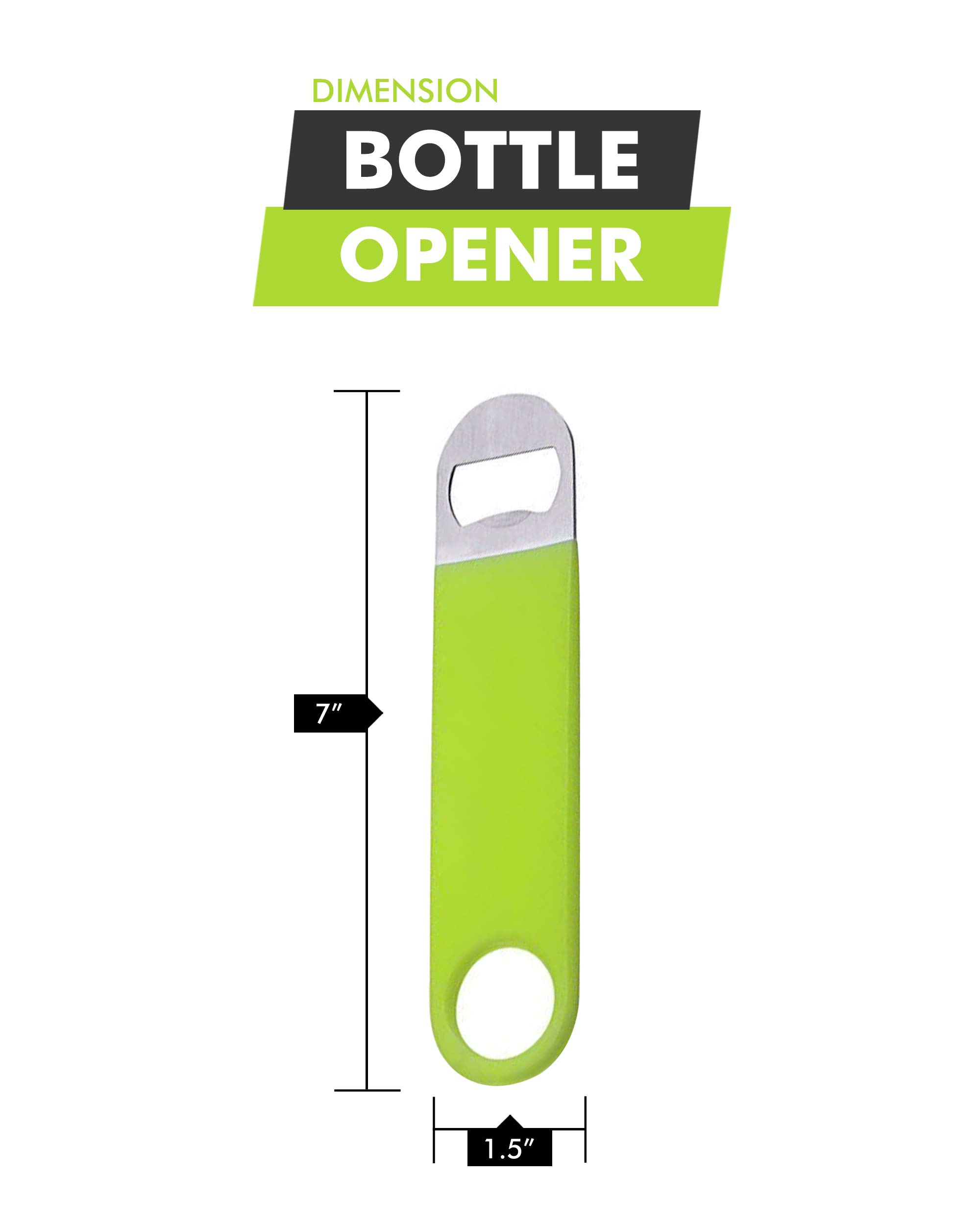 Personalized Custom Glow in the Dark Heavy Duty Bottle Opener, You Design.