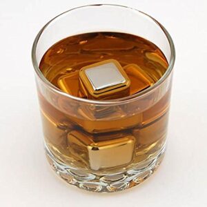 Surgical Grade Steel Whiskey Stones - BEST - Whiskey Rocks Ice cubes - 100%