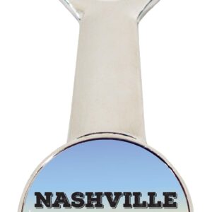 Nashville Tennessee Music City Trendy Souvenir Magnetic Bottle Opener