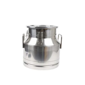 5 gal stainless steel milk can 20l, dairy pot with sealed lid 304 heavy duty bucket gdae10 liquid storage canister oil barrel pail jug wine tea beer for home bar kitchen industry
