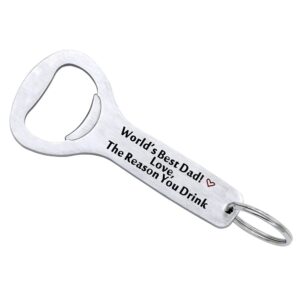 melix home dad gifts bottle opener keychain fathers day present beer lover gift ideas for dad birthday presents