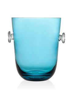 godinger silver art rondo sea blue champ bucket