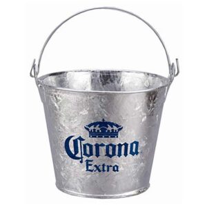 corona extra beer bucket with built in bottle opener