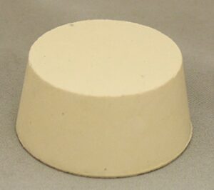 #10-1/2 solid rubber stopper