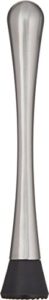 artaste 42948 stainless steel cocktail muddler, 7.75-inch